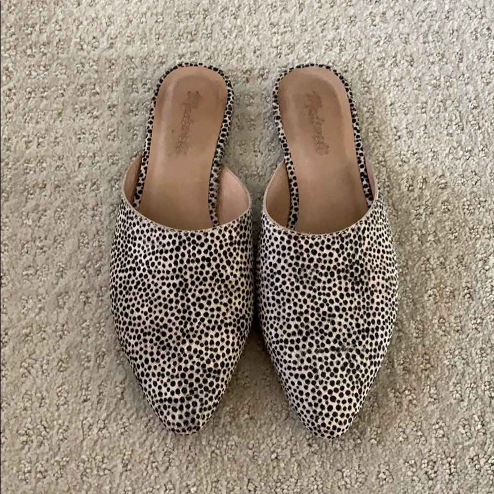 Madewell Leopard mules
